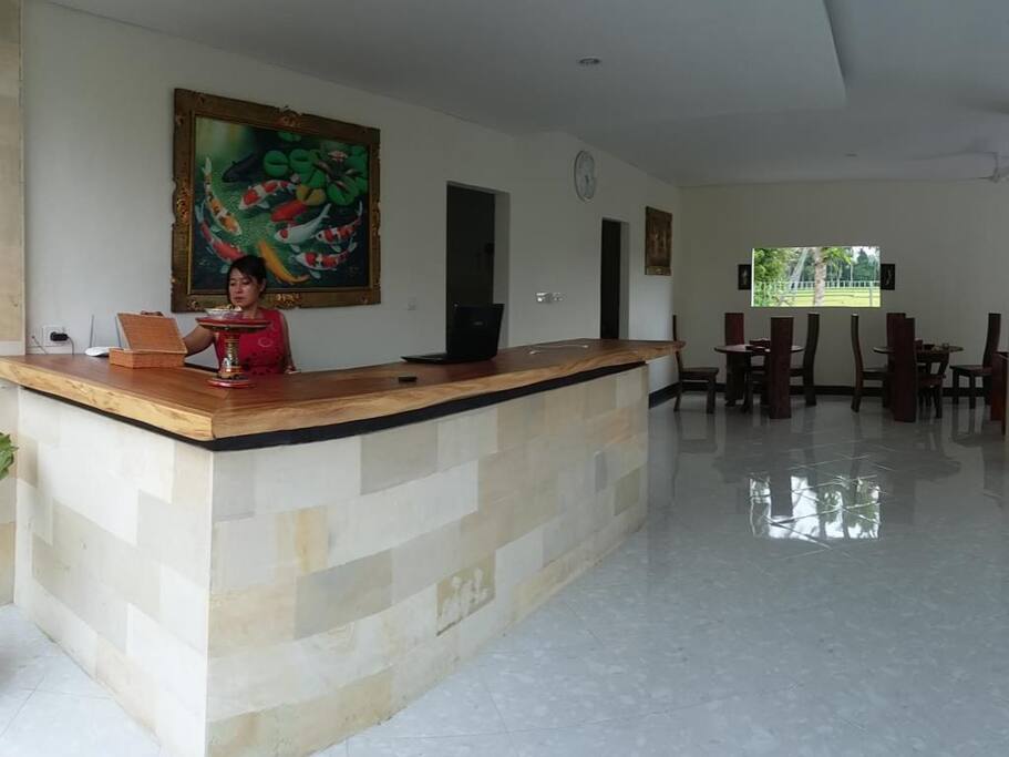 front desk which is very friendly and good