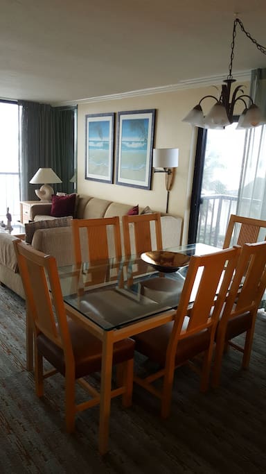Large dining room table!