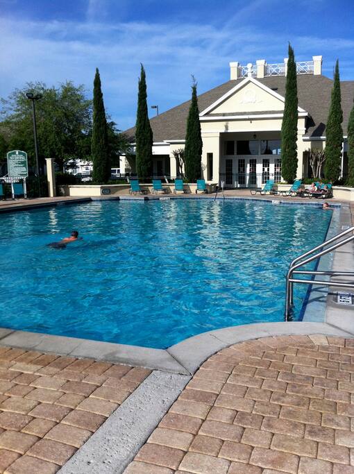 heated pool