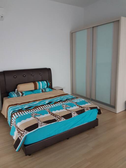 Cupboard and mattress
