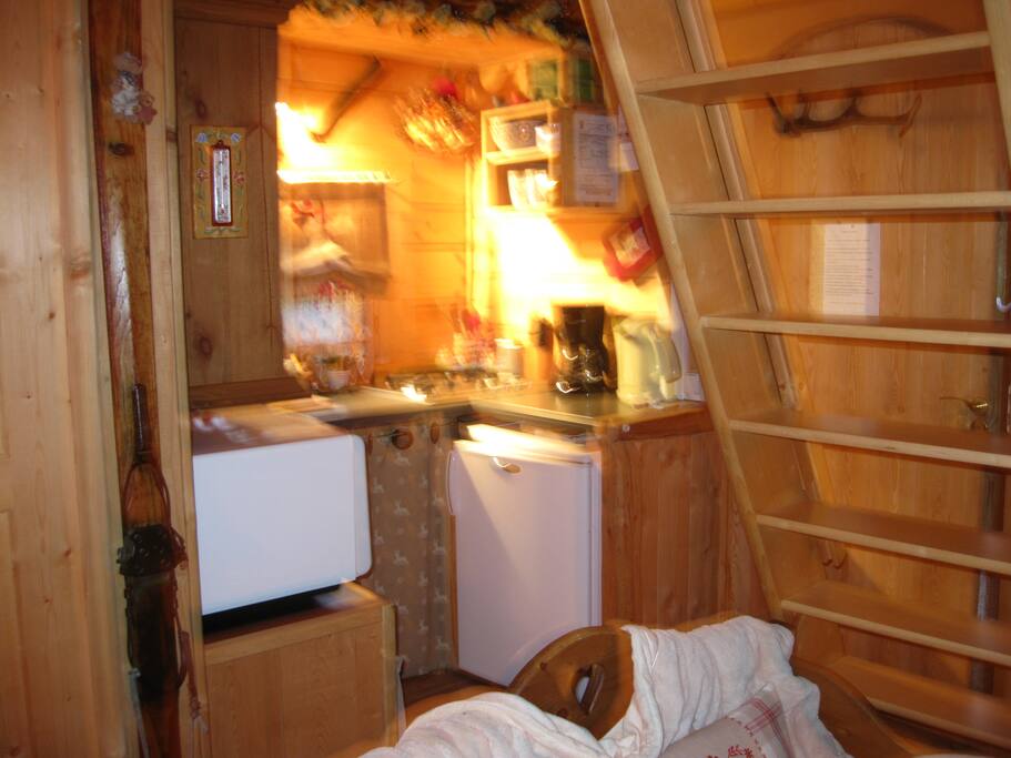 chalet 4 pers cuisine