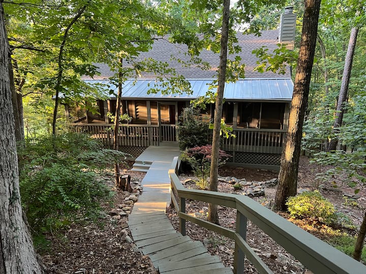 Charming Plummer Cabin in Big Canoe 3 Br, 2 Bath Cabins for Rent in
