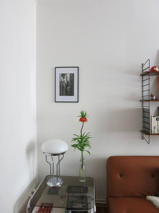 Schlafcouch aus Leder