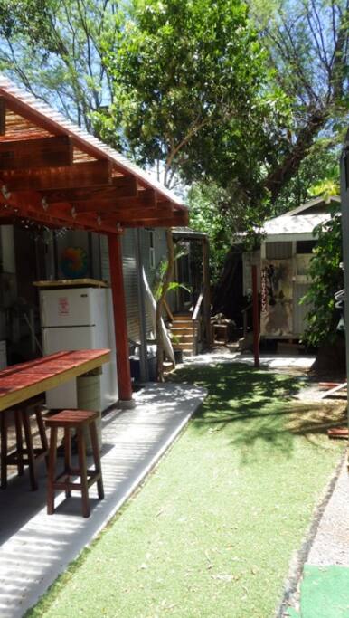 Breakfast Bar and mini putt putt
