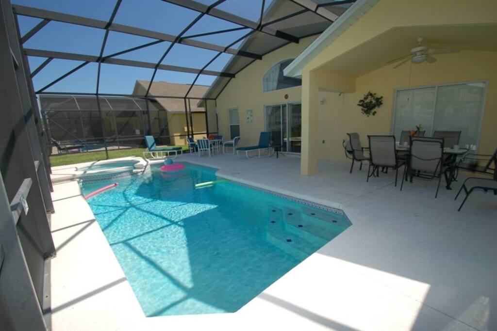 You and your family can enjoy hours of fun in this crystal clear pool and spa - or just sitting on the sun-drenched pool deck alongside.