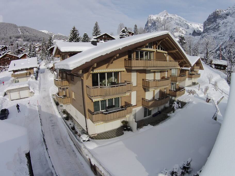 Apartment im Winter