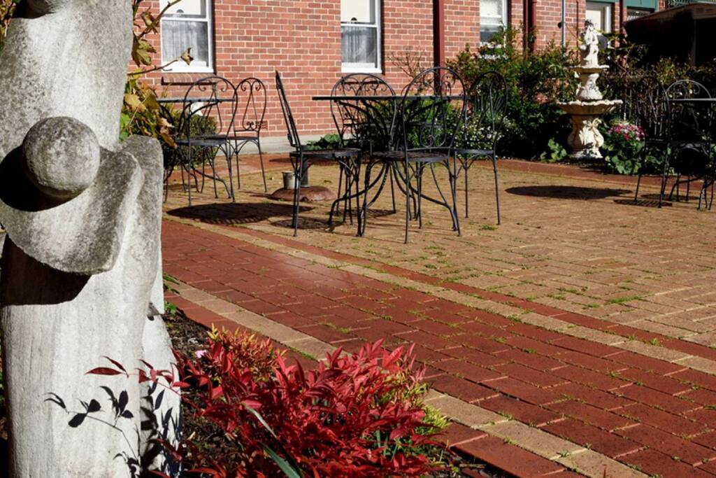 Relax in the Courtyard
