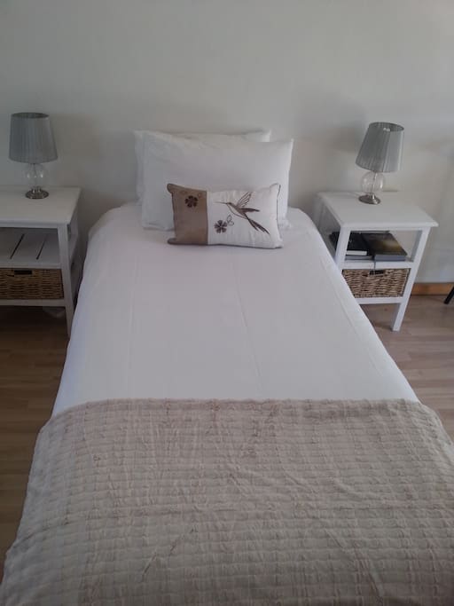 Single beds can be converted to a kingsize bed on request