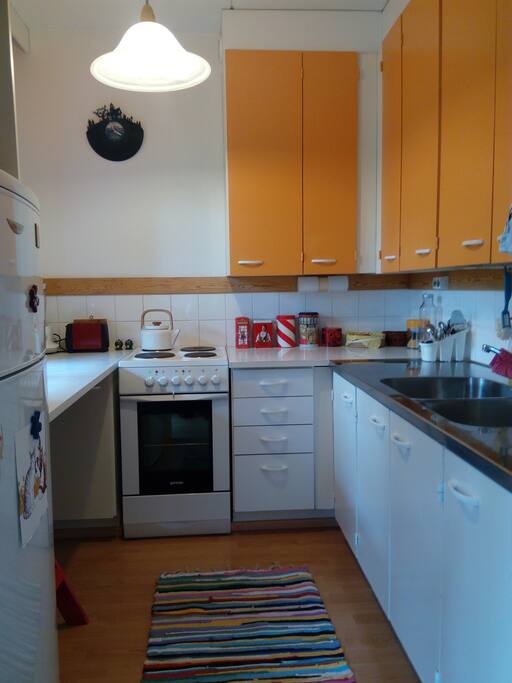 Fully equipped kitchen
