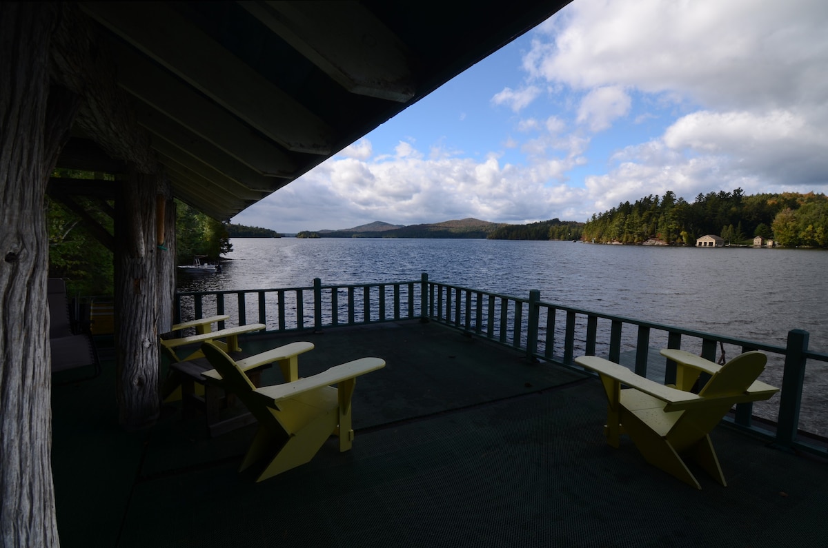 Sprawling Adirondack Great Camp on Lower Saranac