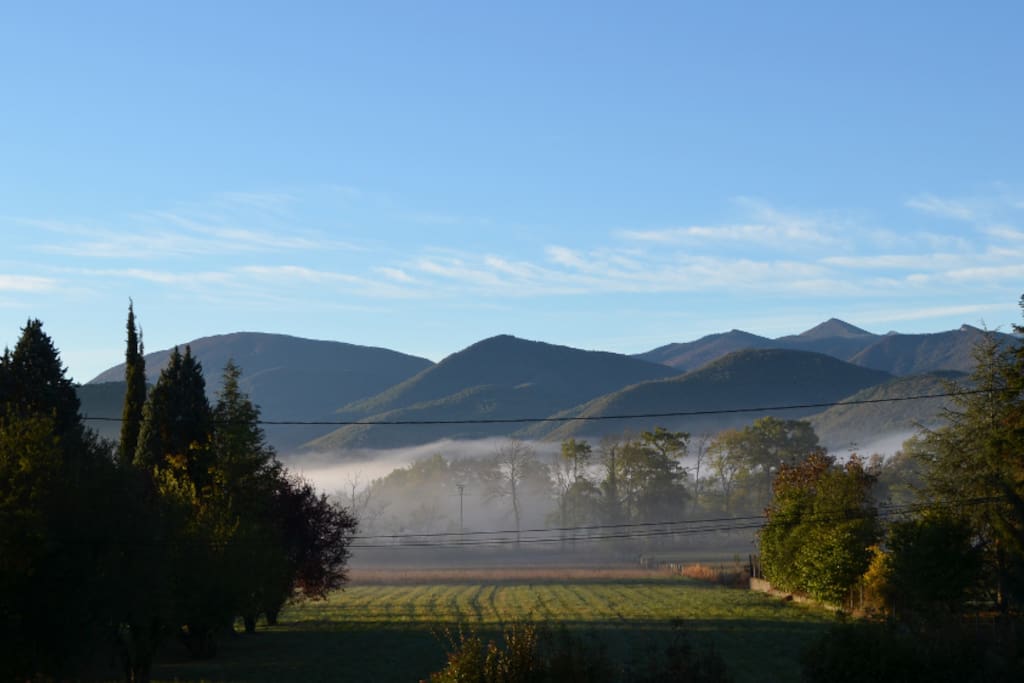 Vue depuis la maison