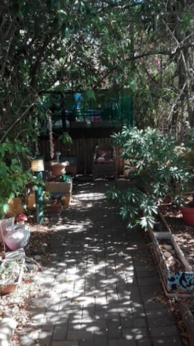 Entrance to House