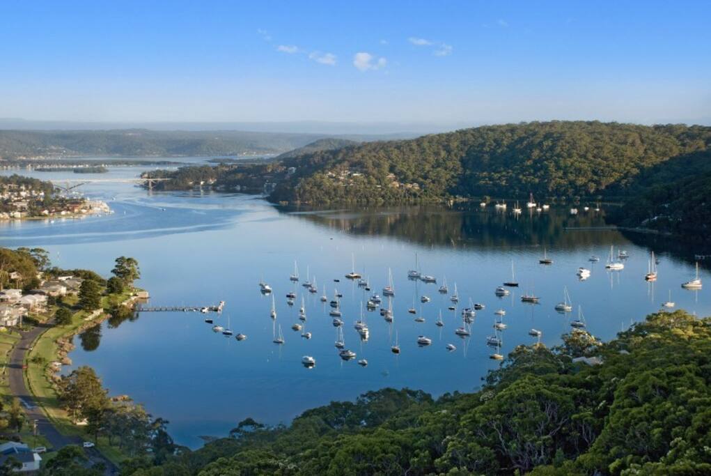 Location shot of Hardys Bay