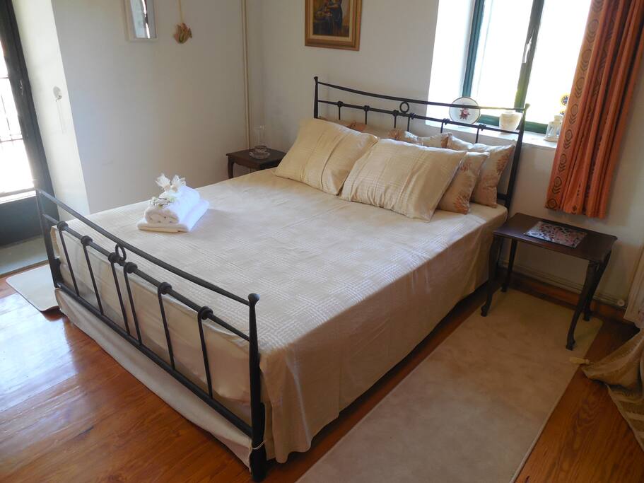the master bedroom