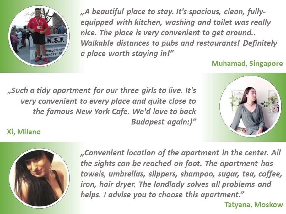 Guys love us for a reason :)
We are a young couple, we invested all of our money to these apartments in order to create financial background for our 1 year world-tour! Yup, 2 backpacks, 2 pair of trousers and a few T-shirts. Thank you for helping us living our dream! YOU ARE GREAT!