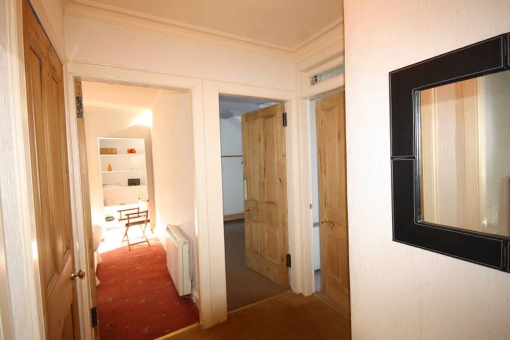 Warm & welcoming hallway