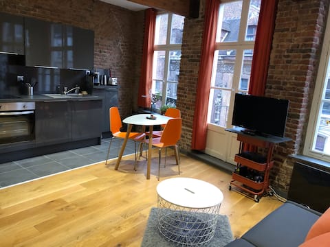 Charmant studio typique du Vieux Lille