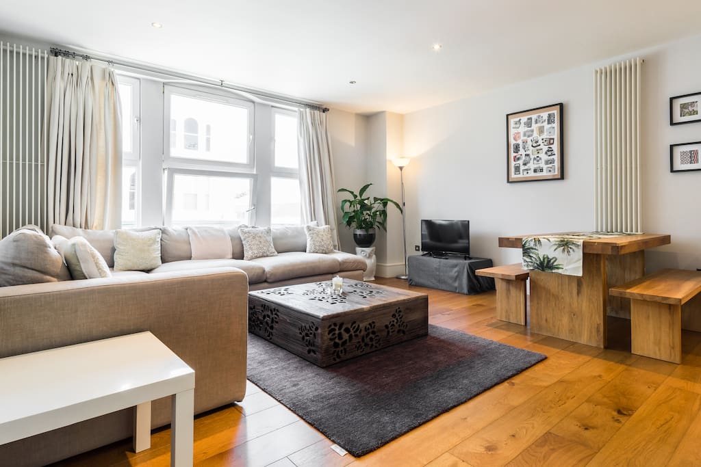 Spacious living area