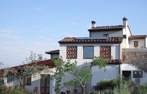 Bright barn in the hills just beyond Florence