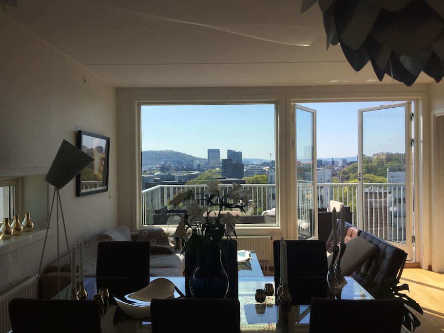 Open the doors and let the good weather come inside!