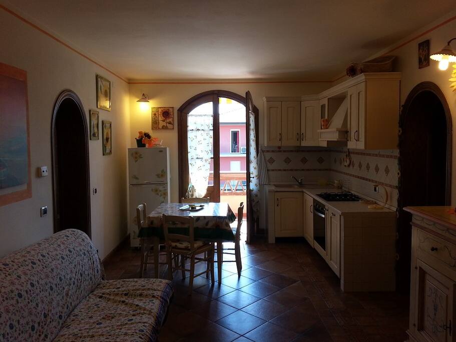 Cucina/Tinello con Terrazza Grande