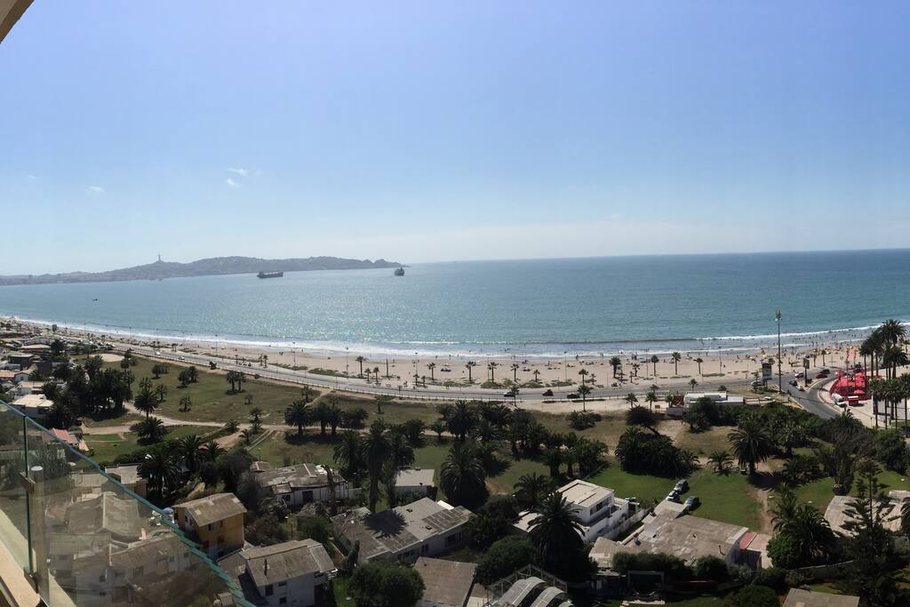 View from the balcony/vista desde el balcon