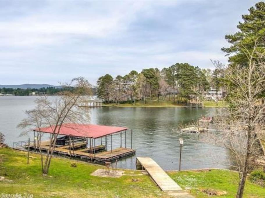 Incredible Lake Hamilton House w Private Dock Houses for Rent in Lake