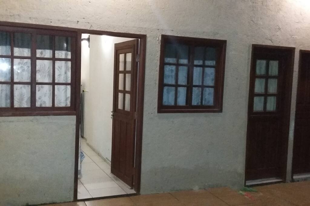 Parte de fora do Quarto