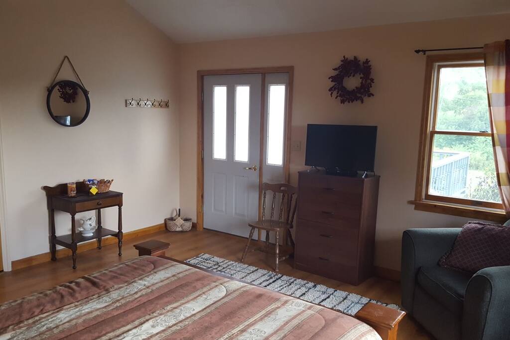 private entrance to bedroom