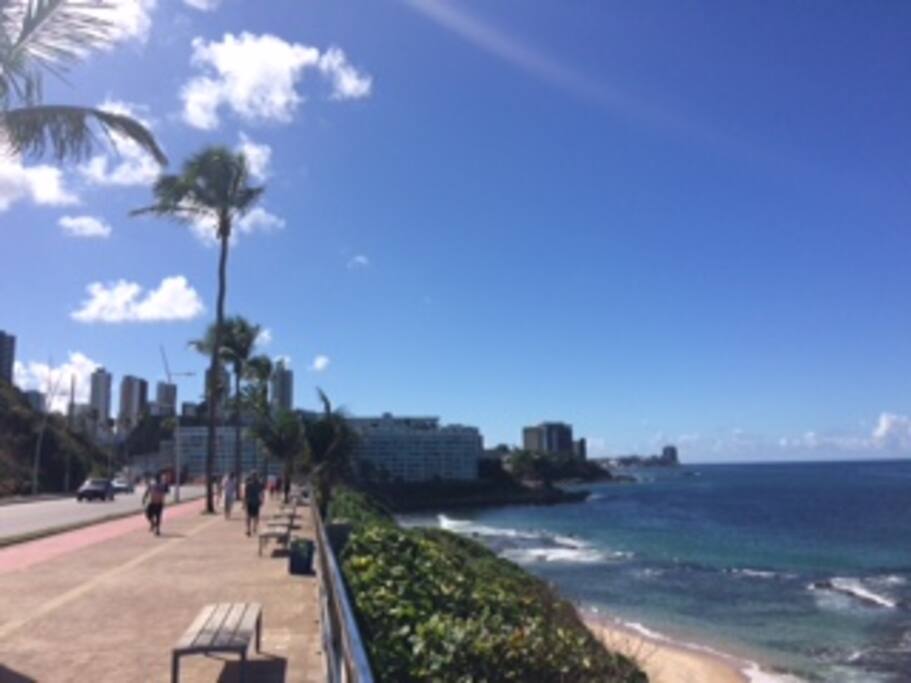 Promenade near the flat