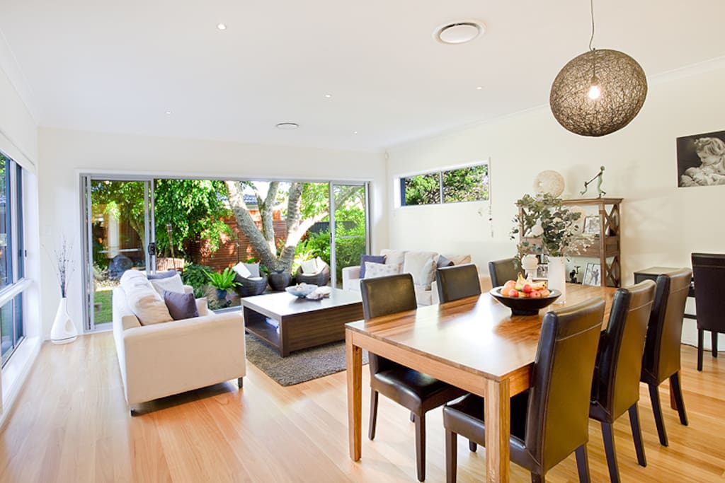 Dining and Living room