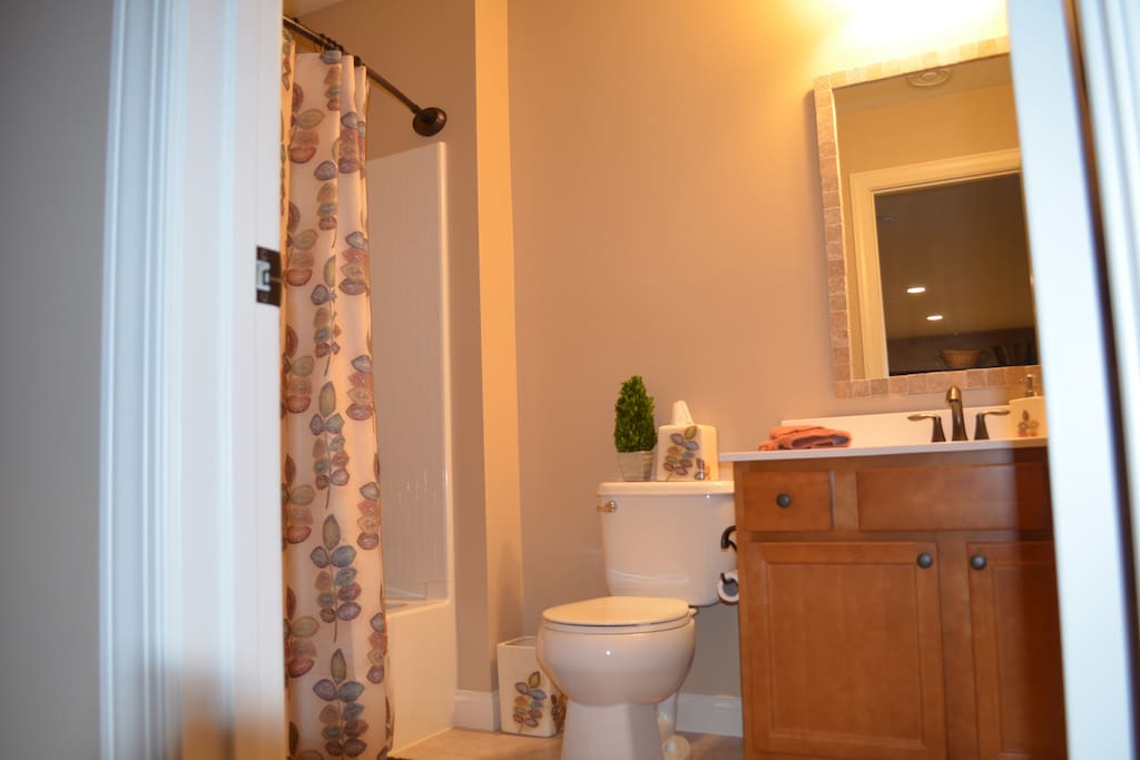 This would be your private full bathroom.