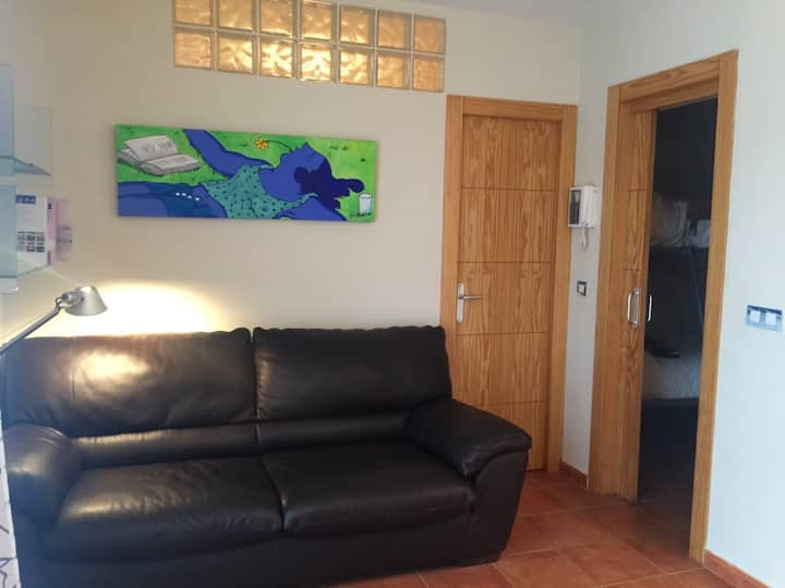 Design apartment at the foot of the slopes. Lower area.