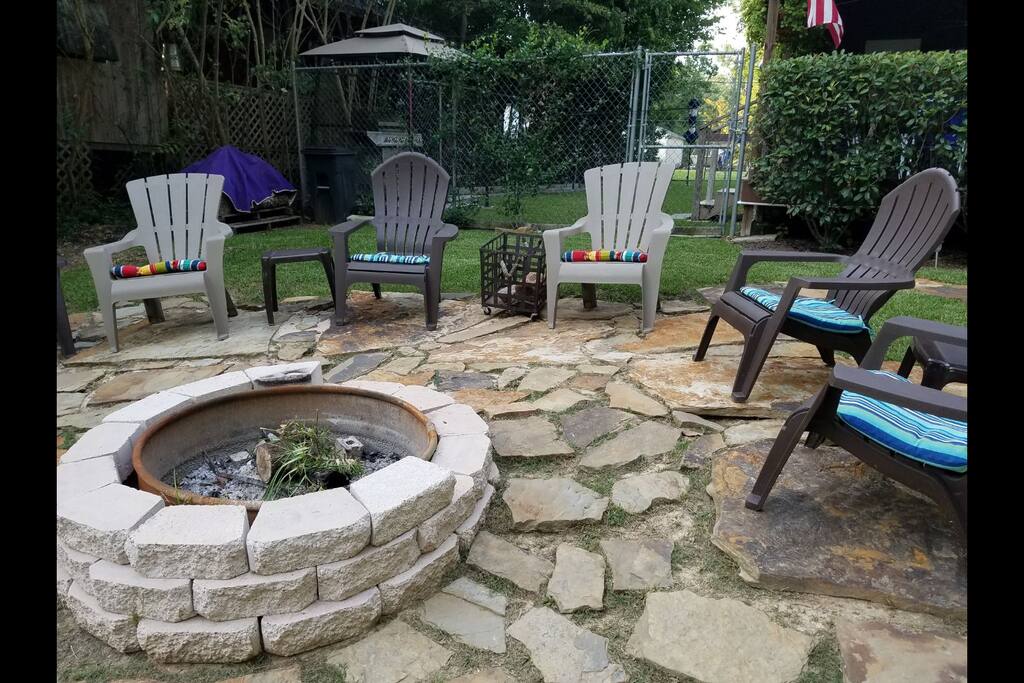 Bring starter and firewood. Hot dog forks provided.