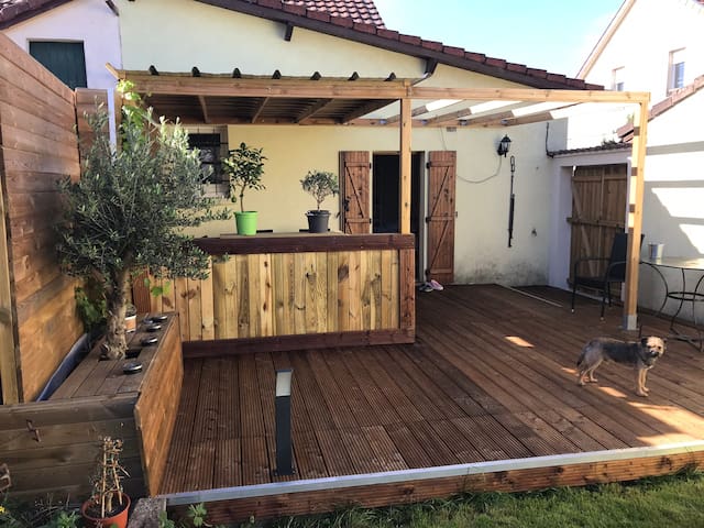 Maison accueillante au pays en Ange :-)