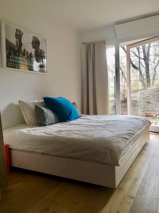 160cm ecological bed with v good mattress