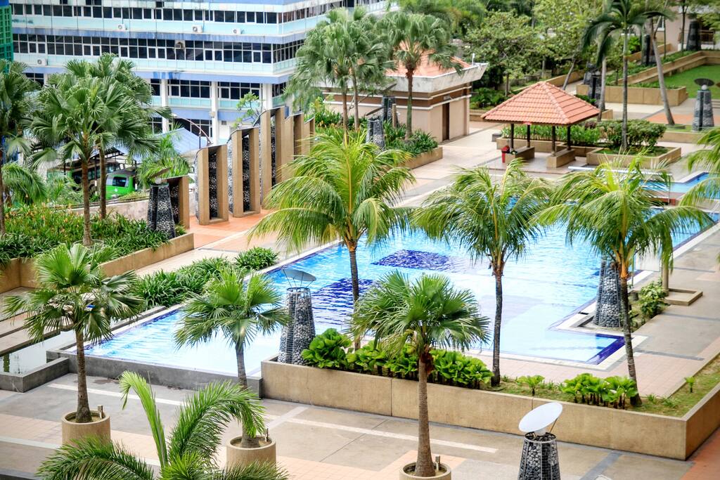 A view from balcony