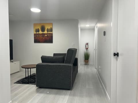 Top performing Airbnb: Urbane Haven: Entire Basement Suite in Belmont