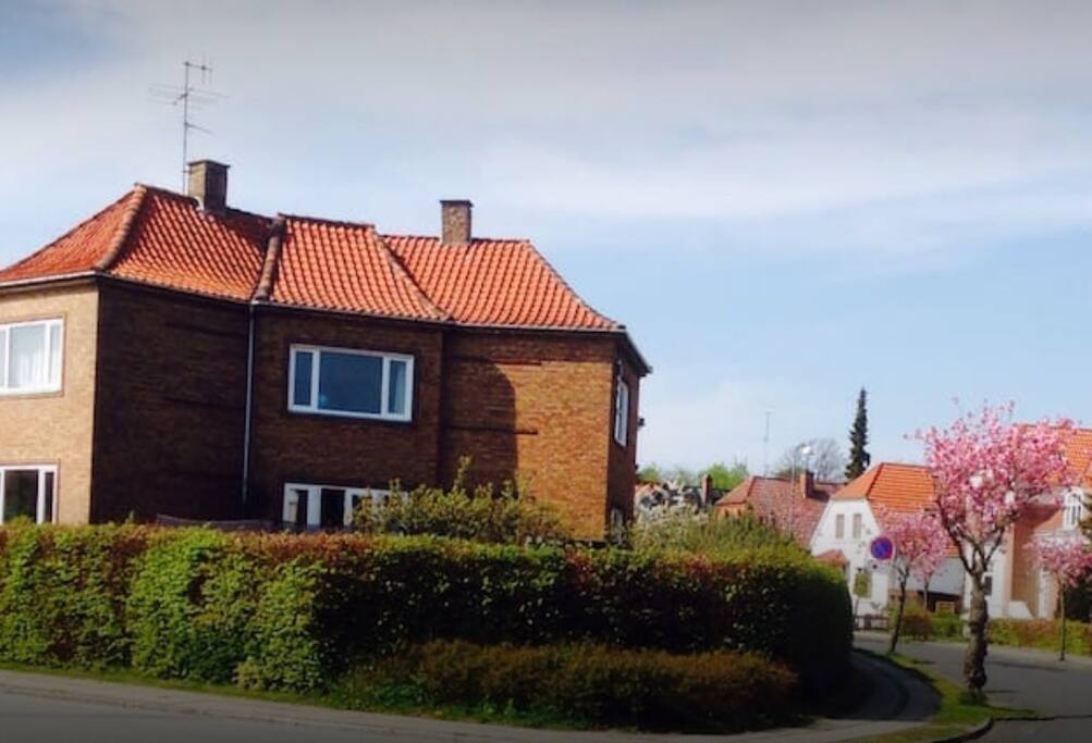 Huset udefra