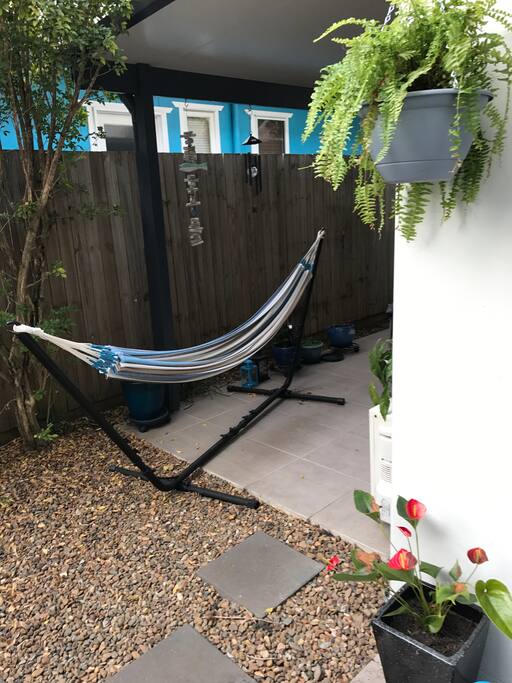 A hammock for relaxing