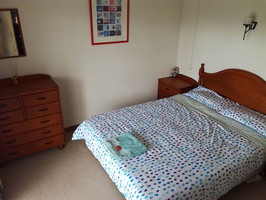 A bright spacious room