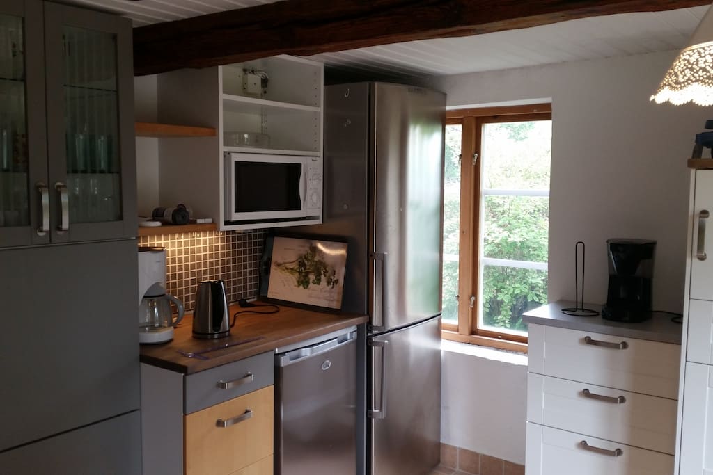 Bright kitchen with space