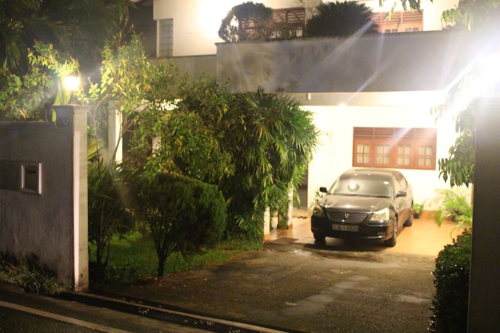Bungalow at Night