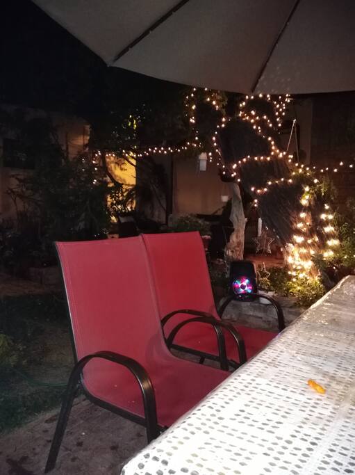 comedor del jardín