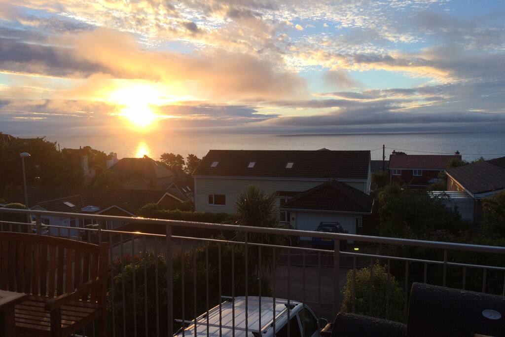 Spacious balcony- ideal for BBQs and enjoying the sunrise