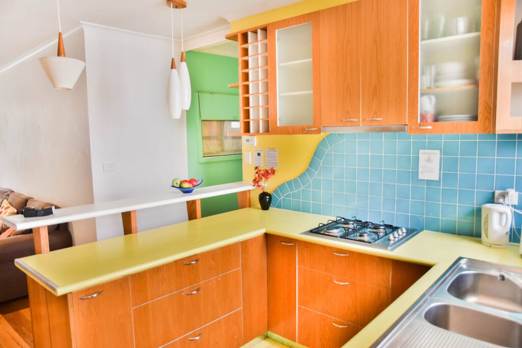 Funky modern kitchen
