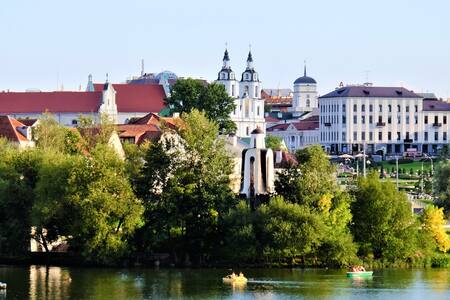 Apartments in the middle of  Minsk. Great view.
