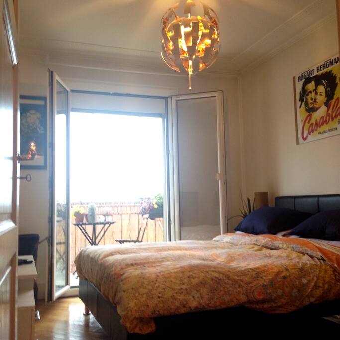 Bedroom balcony