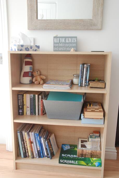 Games, books and DVDs