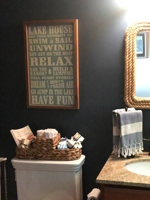 Lake rules Relax and have fun